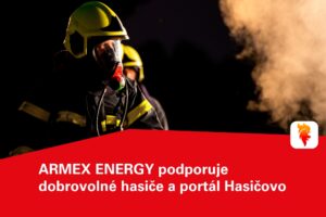 Dobrovolní hasiči v akci za tmy s podporou společnosti ARMEX ENERGY a portálu Hasičovo
